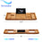 60" Streamline N900CH-CH Clawfoot Tub and Tray With External Drain